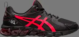 Кроссовки gel quantum 180 'black electric red' Asics, черный 1201a063 003 | black