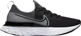 Кроссовки Nike Wmns React Infinity Run Flyknit 'Black White', черный cd4372 012 | black