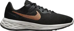 Кроссовки Nike Wmns Revolution 6 Next Nature Wide 'Black Metallic Copper', черный dc9001 009 | black