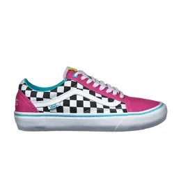 Кроссовки Old Skool Pro Vans, розовый vn000zd4j7t | blue/pink/white
