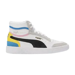 Кроссовки Ralph Sampson Mid Puma, белый 375927 01 | white/black/empire yellow