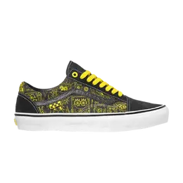 Кроссовки Mike Gigliotti x SpongeBob SquarePants x Skate Old Skool Vans, черный vn0a5fcbzau | black/yellow
