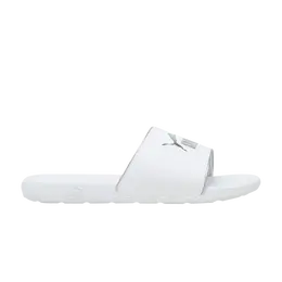 Кроссовки Cool Cat 2.0 Slide Puma, белый 393970 02 | white/silver
