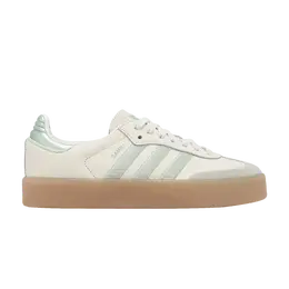 Adidas Кроссовки Wmns Sambae, цвет Off White Lime Green Gum ig1947 | off white lime green gum