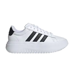 Adidas Кроссовки Wmns Grand Court Platform, белый/черный ie1092 | white black