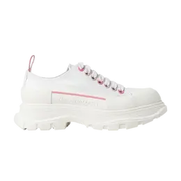 Кроссовки Alexander McQueen Wmns Tread Slick Lace Up, цвет White Soft Coral 697072 w4mv2 8763 | white soft coral