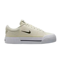 Nike Кроссовки Wmns Court Legacy Lift, цвет Pale Ivory fv5526 101 | pale ivory
