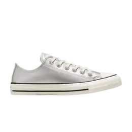 Converse Кроссовки Wmns Chuck Taylor All Star Low, цвет Metallic Leather - Silver a11986c | metallic leather - silver