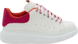 Кроссовки Alexander McQueen Wmns Oversized Sneaker Hot Pink, белый 697103 wibnh 9858 | white
