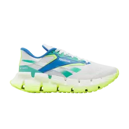 Reebok Кроссовки Wmns FloatZig 1, цвет White Unleashed Green Lime 100206735 | white unleashed green lime
