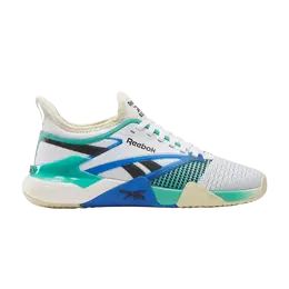 Reebok Кроссовки Wmns Nano Court, цвет White Unleashed Green 100204811 | white unleashed green