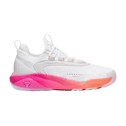 Under Armour Кроссовки Wmns Project Rock 7, цвет White Vivid Magenta 3027601 101 | white vivid magenta