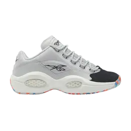 Кроссовки Question Low Reebok, серый hr1052 | pure grey 2/chalk/core black