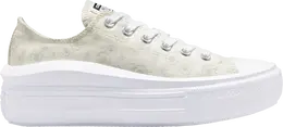 Кроссовки Converse Wmns Chuck Taylor All Star Move Platform Low Tonal Floral, белый a00841c | white