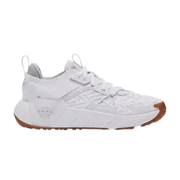 Кроссовки Wmns Project Rock 6 Under Armour, белый 3026535 100 | white/halo grey