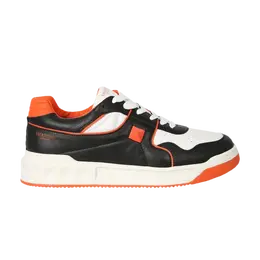 Низкие кроссовки Valentino One Stud Low, черный xy2s0e71 nwn dim | black/white/orange