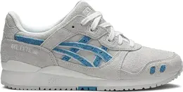 Кроссовки kith x gel lyte 3 'super blue' Asics, белый 00050 | white