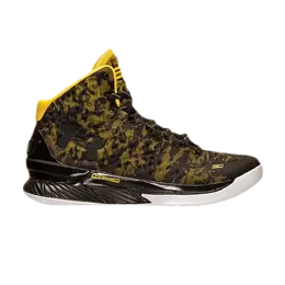 Кроссовки Curry 1 GS Under Armour, черный 1259010 002 | black/white/taxi