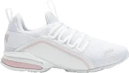 Кроссовки Puma Wmns Axelion Metallic Wide White Chalk Pink, белый 376505 03 | white