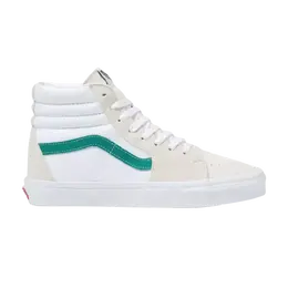 Кроссовки Sk8-Hi Vans, белый vn0a32qg9ye | cadmium green/true white