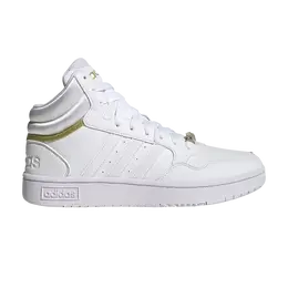 Кроссовки Adidas Wmns Hoops 3.0 Mid Classic, белый gy4752 | white