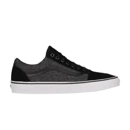 Кроссовки Old Skool Suede Vans, черный vn0a38g1osn | black
