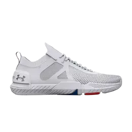 Кроссовки TriBase Reign 4 Pro Under Armour, белый 3026014 100 | white/metallic silver