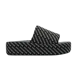 Кроссовки Balenciaga Wmns Rise Platform Slide, черный 656988 w2ek0 1090 | black