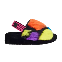 Кроссовки Ugg Wmns Fluff Yeah Slide, черный 1125006 blk | black