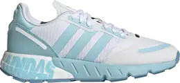 Кроссовки Adidas Wmns ZX 1K Boost 'Bold Logo Graphic - Hazy Sky', синий fx6864 | blue