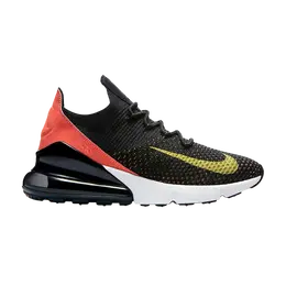 Кроссовки Nike Wmns Air Max 270 Flyknit 'Yellow Strike', черный ah6803 003 | black