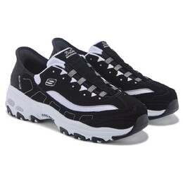 Кроссовки Slip-Ins d'lites Skechers, черный 1055346/31643 | black/white