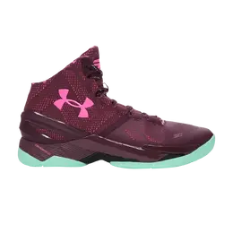 Кроссовки Curry 2 Under Armour, фиолетовый 1259007 602 | mojo pink
