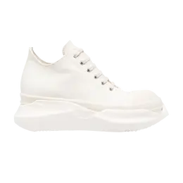 Низкие кроссовки Rick Owens DRKSHDW Abstract Low, белый du21s2842 ruhpm 111111 | milk