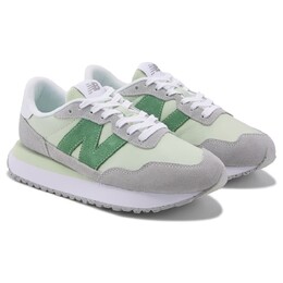 237 ретро кроссовки New Balance, зеленый 1053951/33900 | green/grey