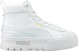 Кроссовки Puma Wmns Mayze Mid Triple White, белый 381170 01 | white