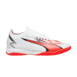 Кроссовки Ultra Match IT Puma, белый 107522 01 | white/black/fire orchid