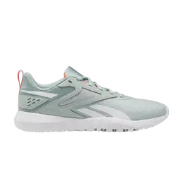 Кроссовки Wmns Flexagon Energy 4 Reebok, зеленый 100046656 | seaside grey/footwear white/orange flare