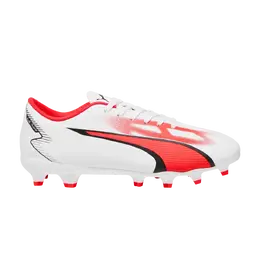 Кроссовки Ultra Play FG AG Jr Puma, белый 107530 01 | white/black/fire orchid