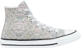 Кроссовки Converse Wmns Chuck Taylor All Star High Snake Print, серый 571162f | grey
