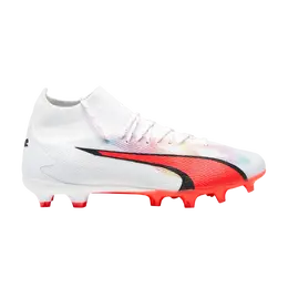 Кроссовки Ultra Pro FG AG Puma, белый 107422 01 | white/black/fire orchid