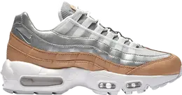 Кроссовки Nike Wmns Air Max 95 SE 'Pure Platinum', серебряный ah8697 002 | silver