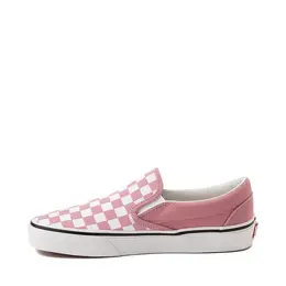 Кеды Vans Slip-On Checkerboard Skate Shoe, цвет Foxglove/White 496153 | foxglove/white