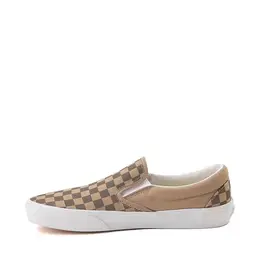 Кеды Vans Slip-On Checkerboard Skate Shoe, цвет Block Brown 496165 | block brown