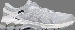 Кроссовки gel kayano 26 platinum 'piedmont grey silver' Asics, серый 1011a761 020 | grey