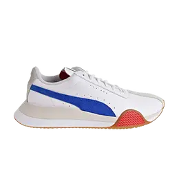 Кроссовки Turin_0 Puma, белый 367794 01 | white/turkish sea/high risk red