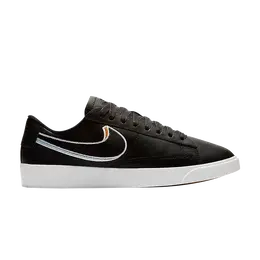 Кроссовки Nike Wmns Blazer Low LX 'Black Royal Tint', черный av9371 001 | black