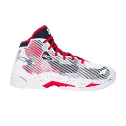 Кроссовки Curry 2.5 Under Armour, белый 1274425 107 | red/white/navy