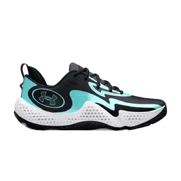 Кроссовки Spawn 5 Under Armour, черный 3027174 001 | black/white/iridescent