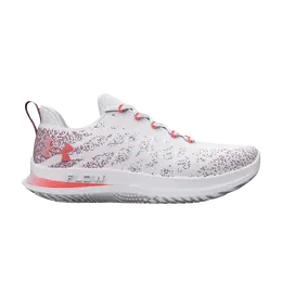 Кроссовки Wmns Flow Velociti 3 Under Armour, белый 3026124 102 | white/venom red